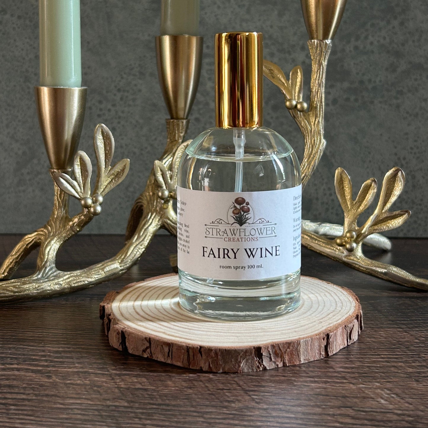 Fairy Wine Room Spray Strawflower Creations