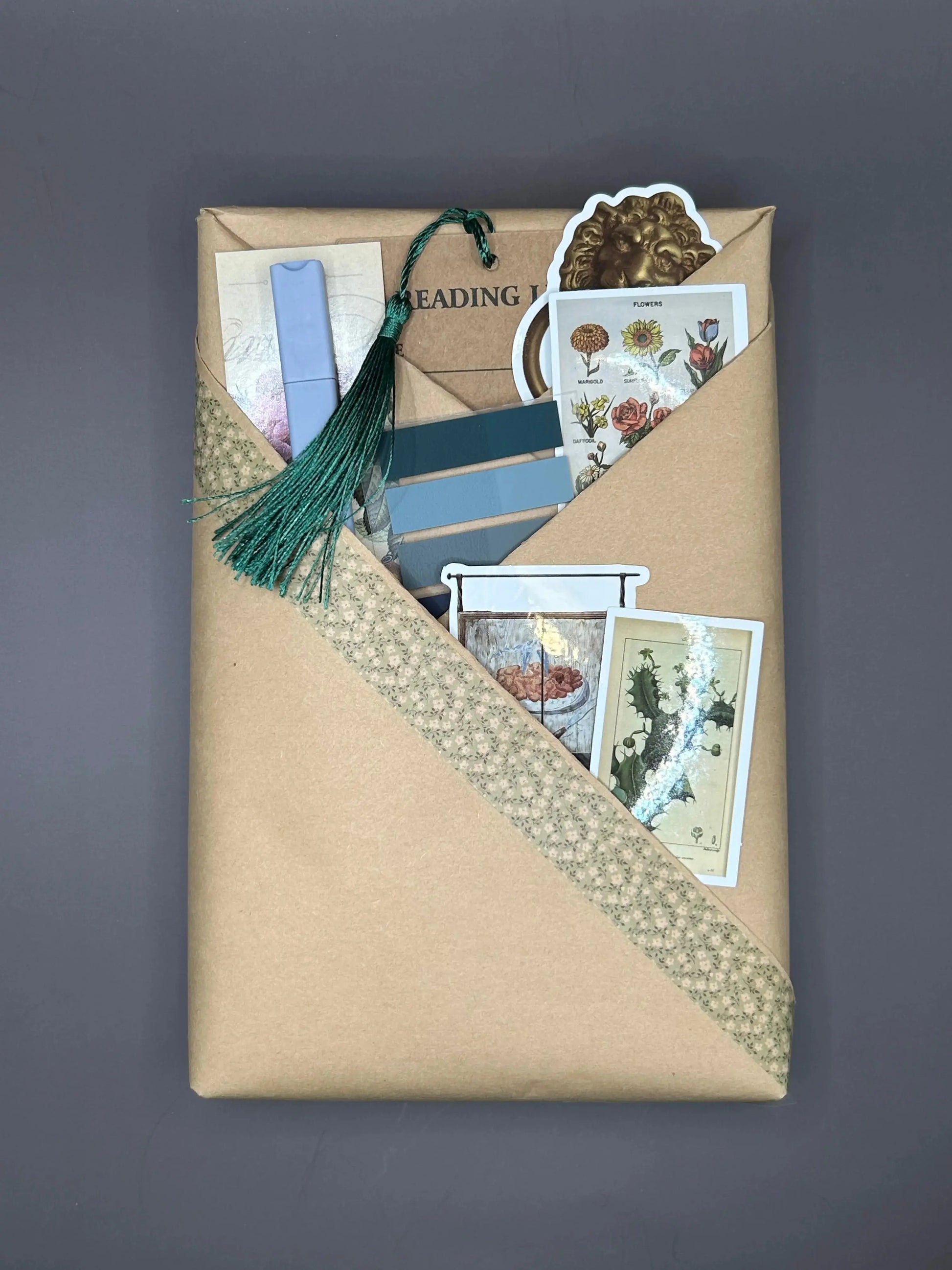 Blind Date with a Book Strawflower Creations