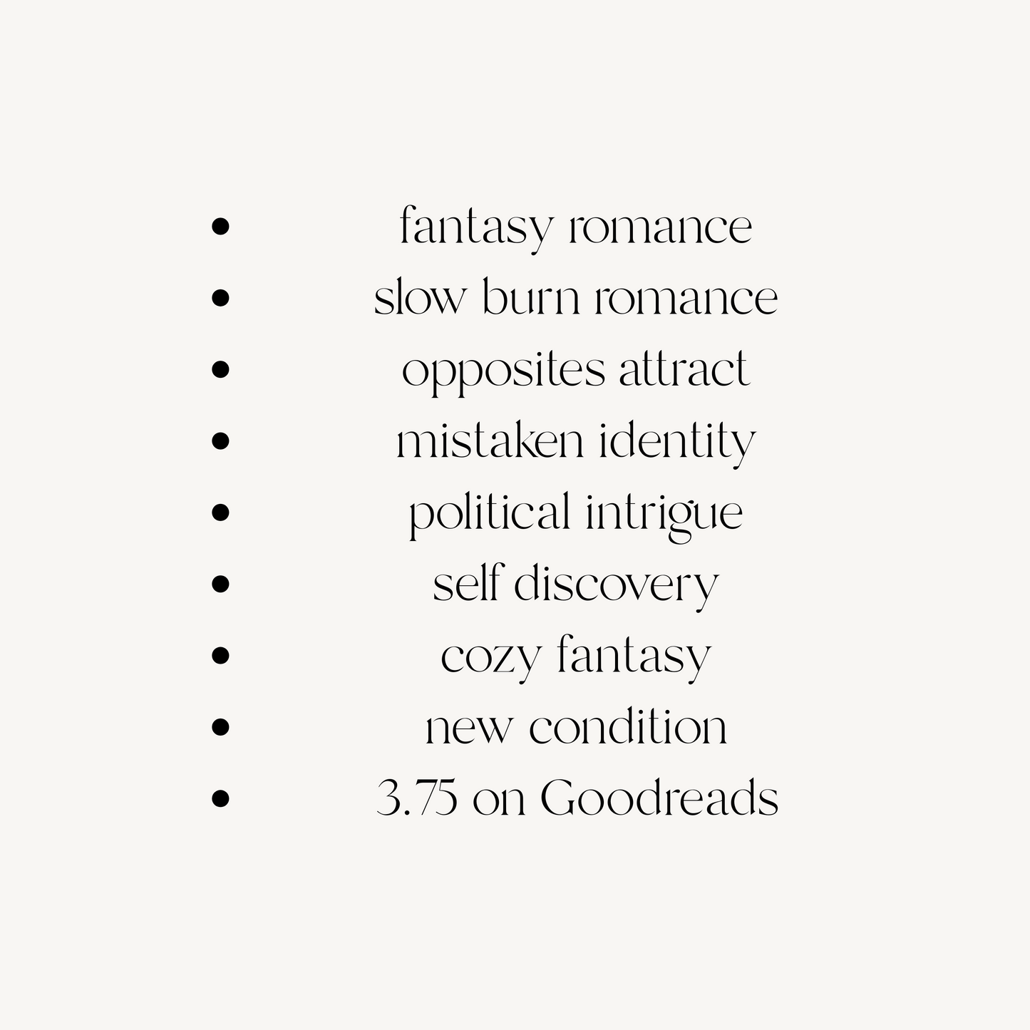 Blind Date with a Book - Romance / Fantasy Strawflower Creations